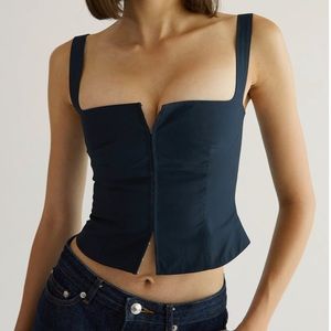 Orseund Iris Minimal Bustier Navy